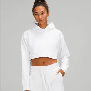 Lululemon Cropped All Yours Hoodie